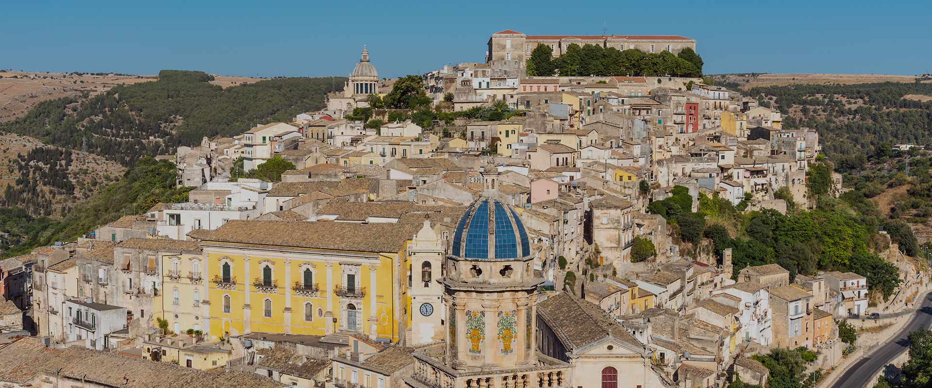 Vista su Ragusa