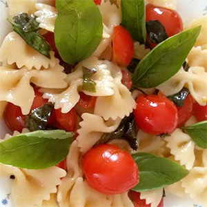 Farfalle con pomodoro di Pachino