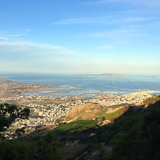 Erice, vista sul golfo