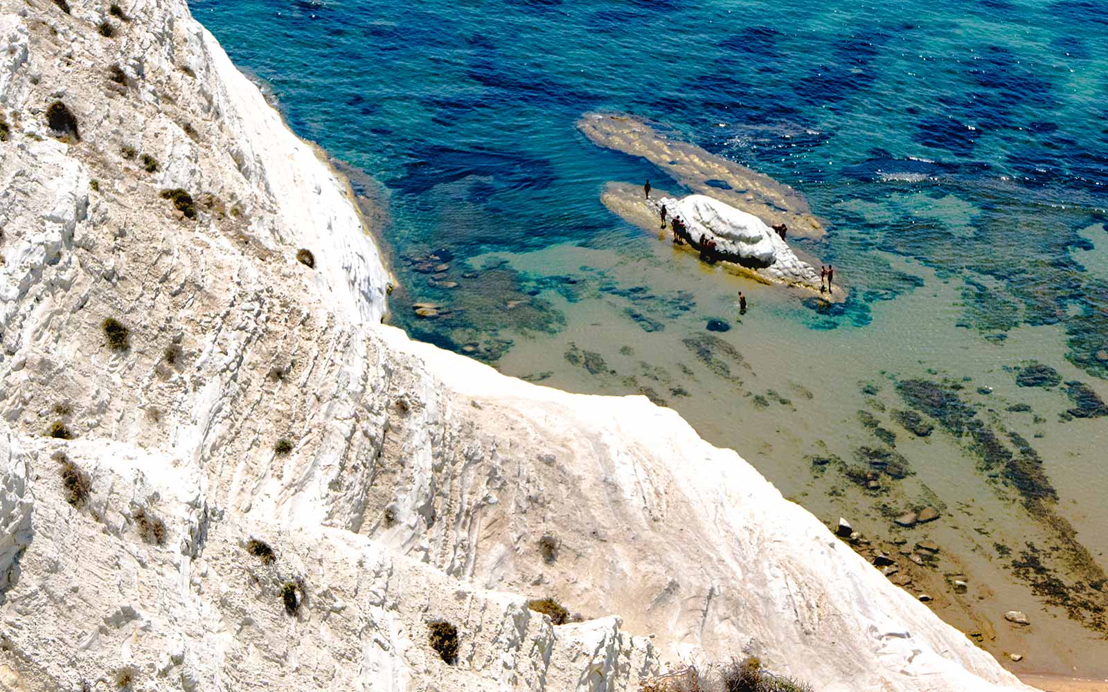 Scala dei Turchi, La tipica marna bianca