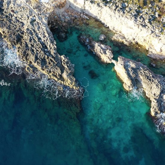 Cala degli zaffiri, Plemmirio, Siracusa