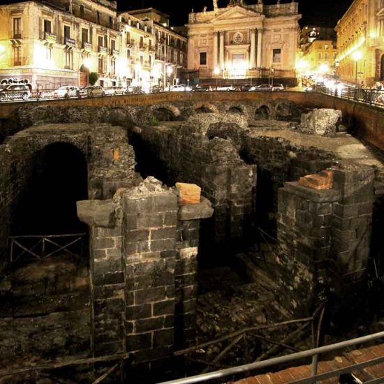 Anfiteatro di Piazza Stesicoro a Catania