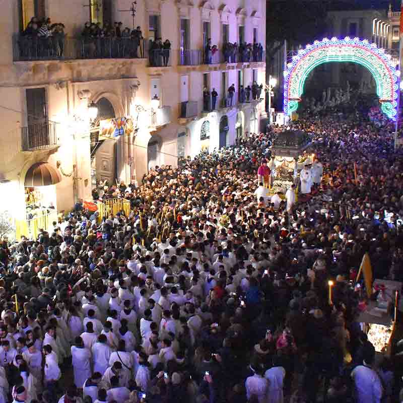 Festa di Sant'Agata in via Etnea a Catania