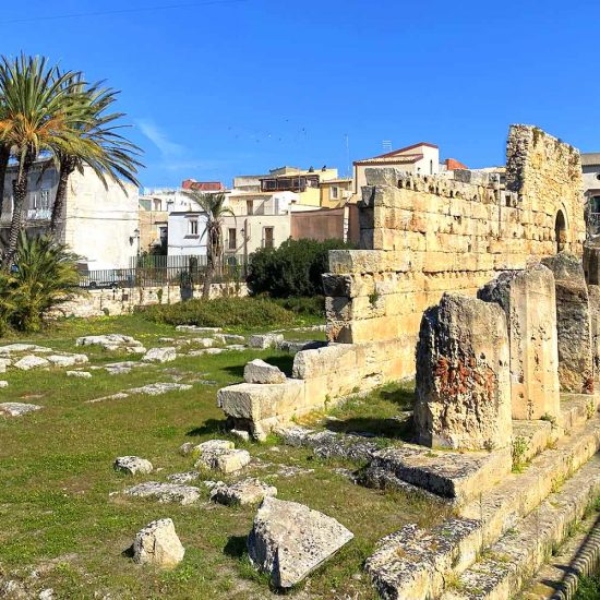 Antiche rovine a Siracusa