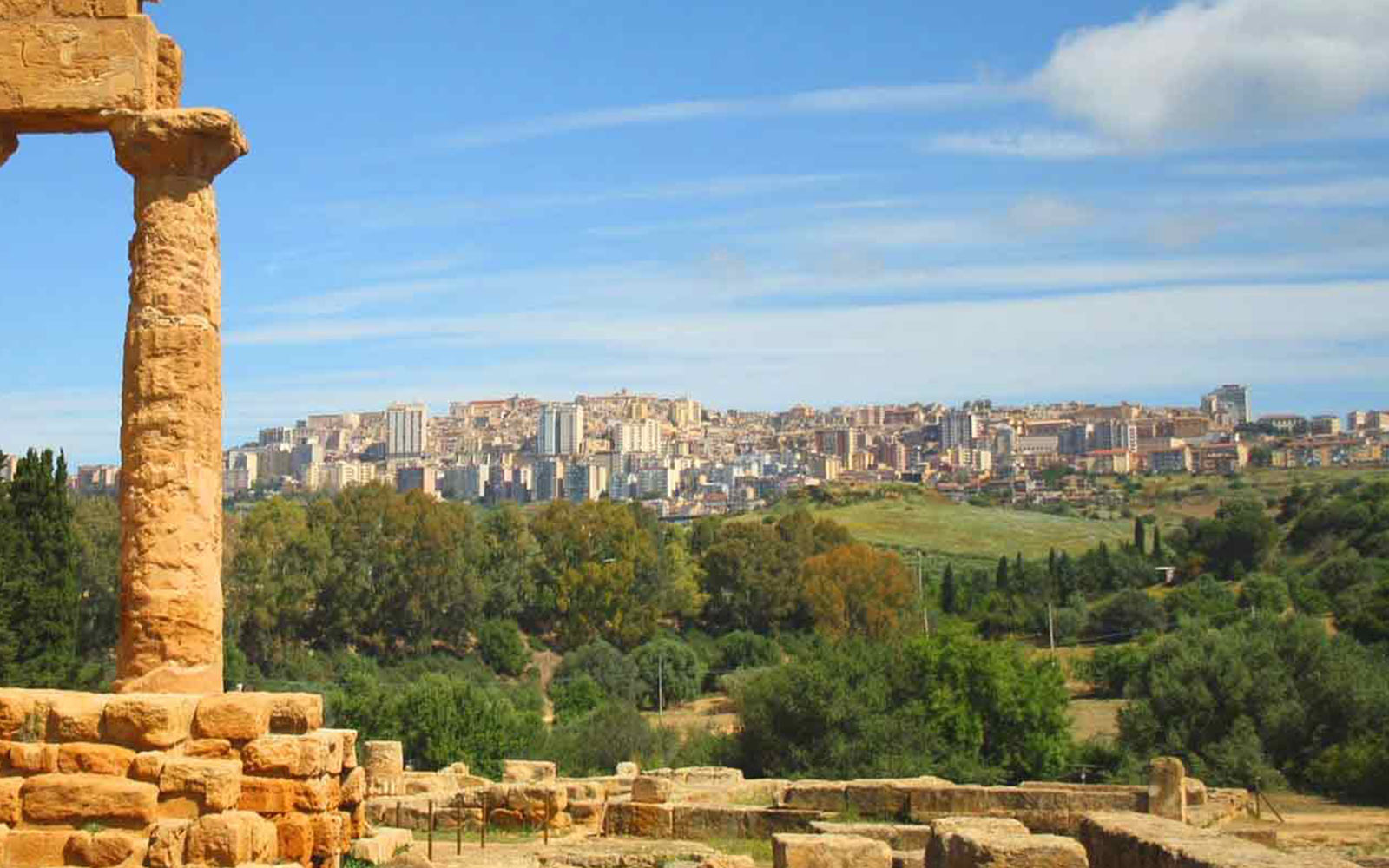 agrigento-view-viaggio-in-sicilia Panoramica Agrigento
