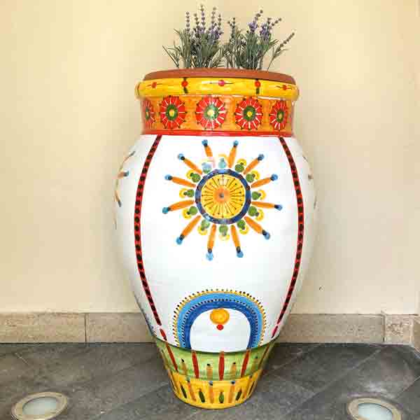 Vaso di Ceramica di Caltagirone