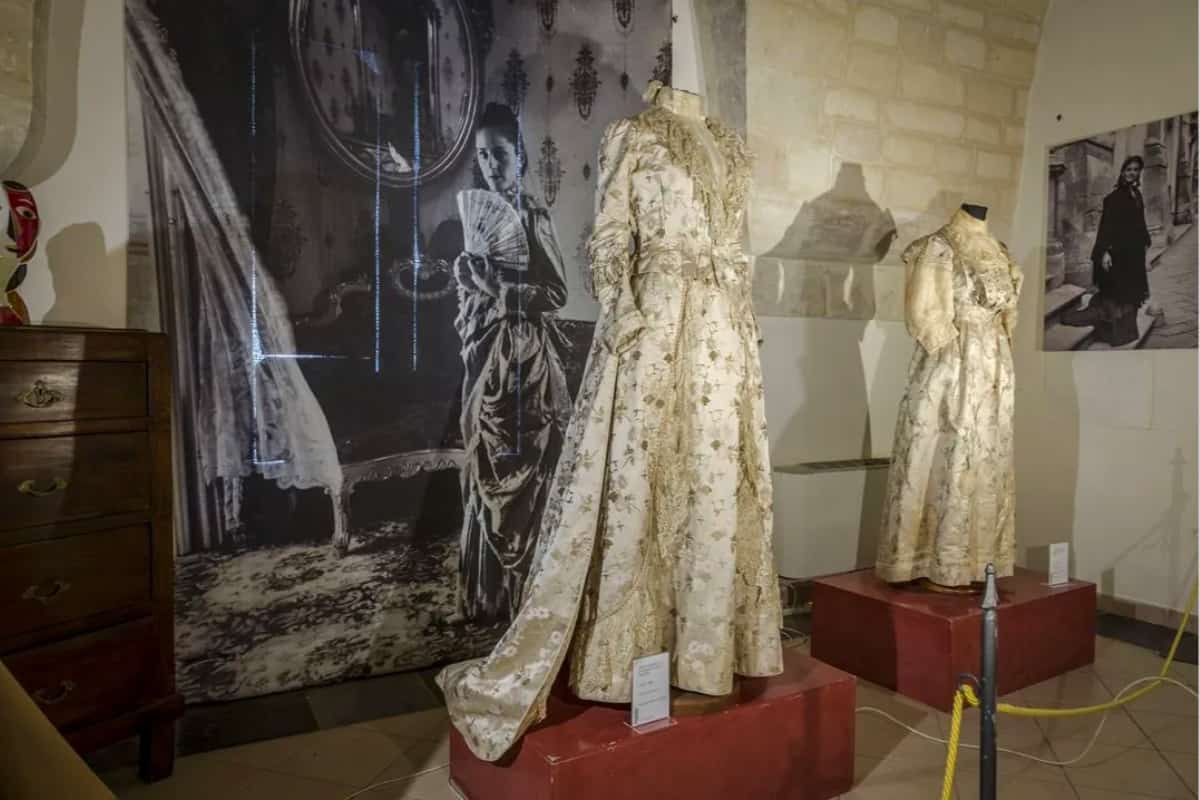 Un dettaglio del Museo del costume a Scicli