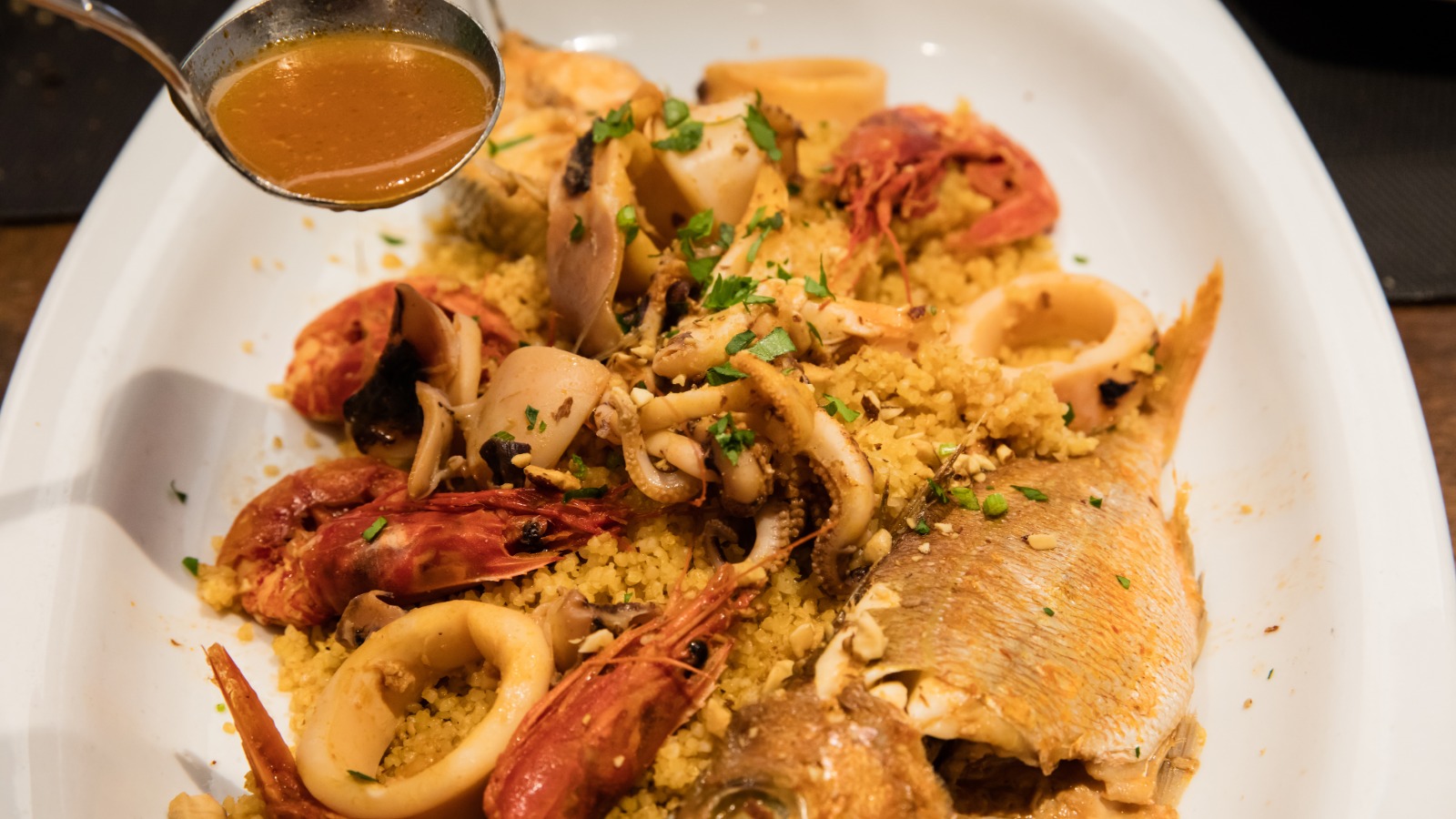 Cous Cous di Pesce a Trapani