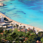Vista sulla costa di Mondello